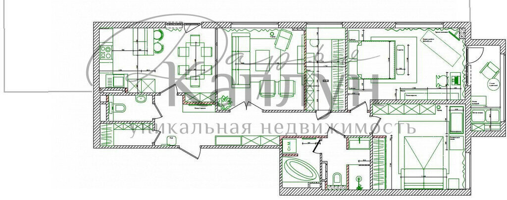 квартира г Нижний Новгород р-н Нижегородский Горьковская пл Свободы 7 дом на Свободе фото 28