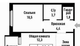 квартира г Барнаул р-н Индустриальный ул им В.Т.Христенко 3 фото 8