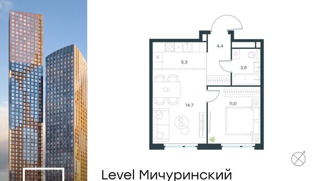 ЖК Левел Мичуринский к 7 фото