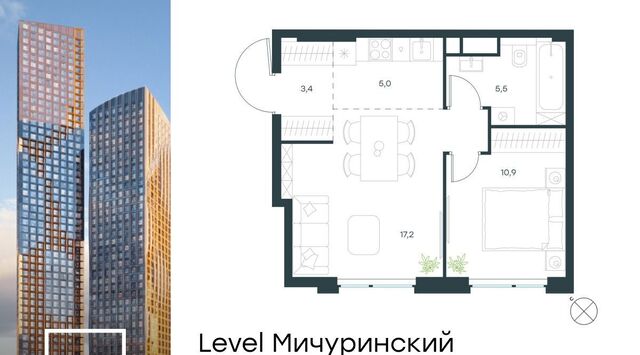 ЖК Левел Мичуринский к 8 фото