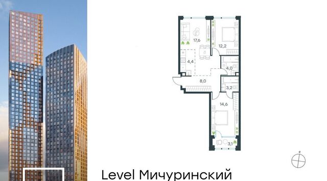 ЖК Левел Мичуринский К 6 фото