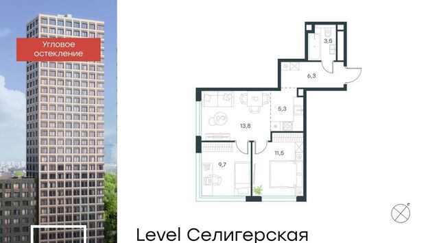 метро Верхние Лихоборы САО Северный Западное Дегунино ЖК Левел Селигерская к 1 фото