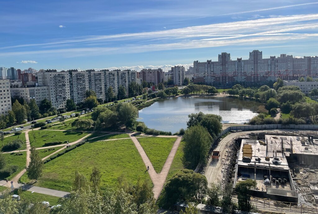 квартира г Санкт-Петербург метро Проспект Просвещения б-р Сиреневый 2к/1 фото 2