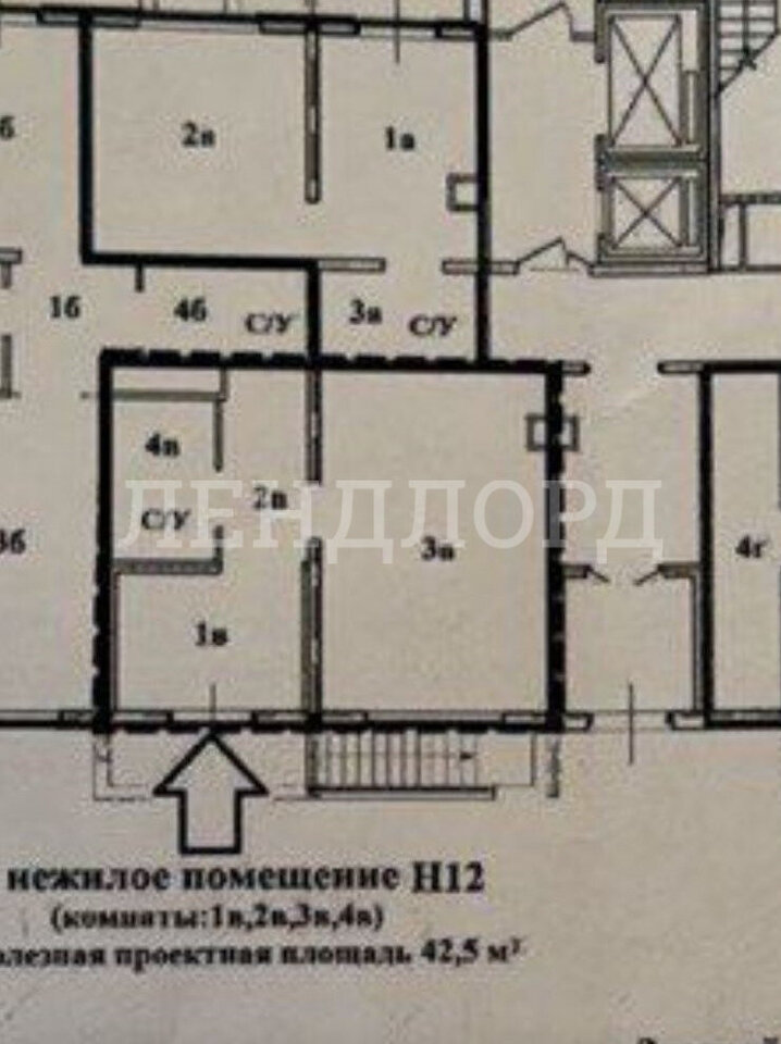 торговое помещение г Ростов-на-Дону р-н Советский ул Еременко Левенцовский жилой район; Левенцовский жилой массив фото 3