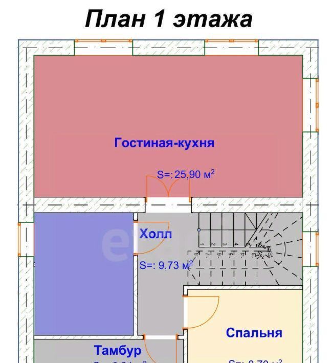 дом р-н Калининский д Андрейково Бурашевское сельское поселение фото 21