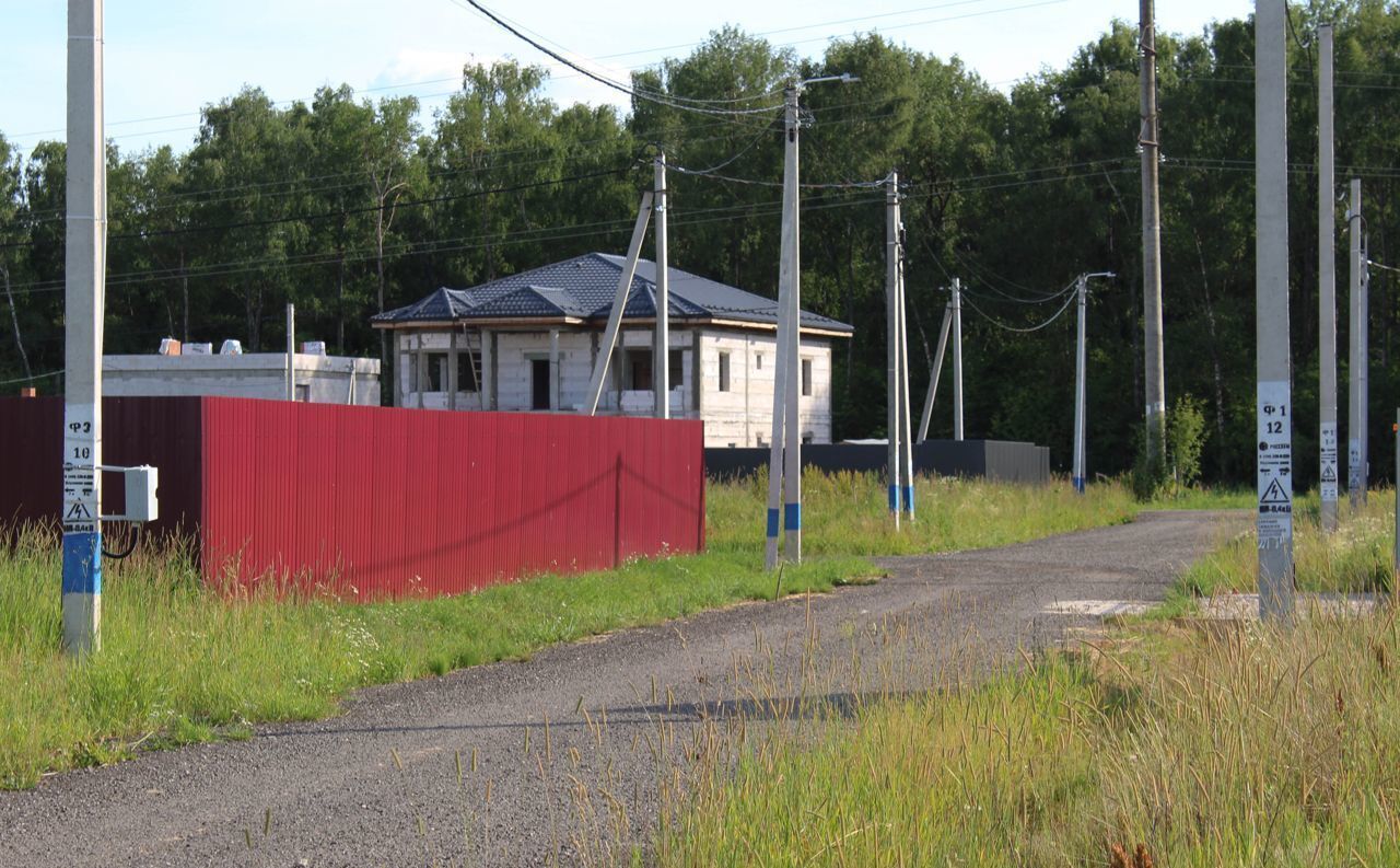 земля городской округ Домодедово 9758 км, коттеджный пос. Шелест, Рябиновая ул, д. Минаево, Новокаширское шоссе фото 4