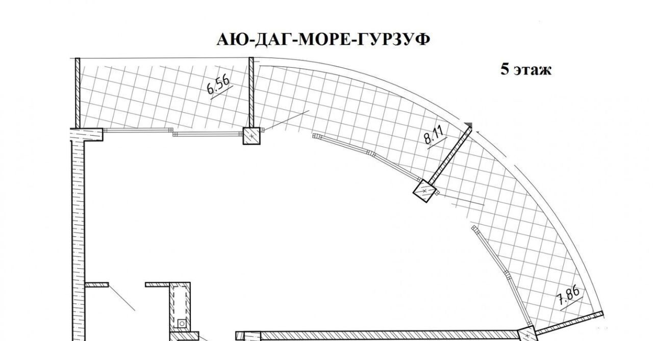 квартира г Ялта пгт Гурзуф ул Ялтинская 14 фото 2