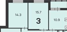 квартира г Москва метро Планерная ул Вилиса Лациса 38к/2 муниципальный округ Северное Тушино фото 1