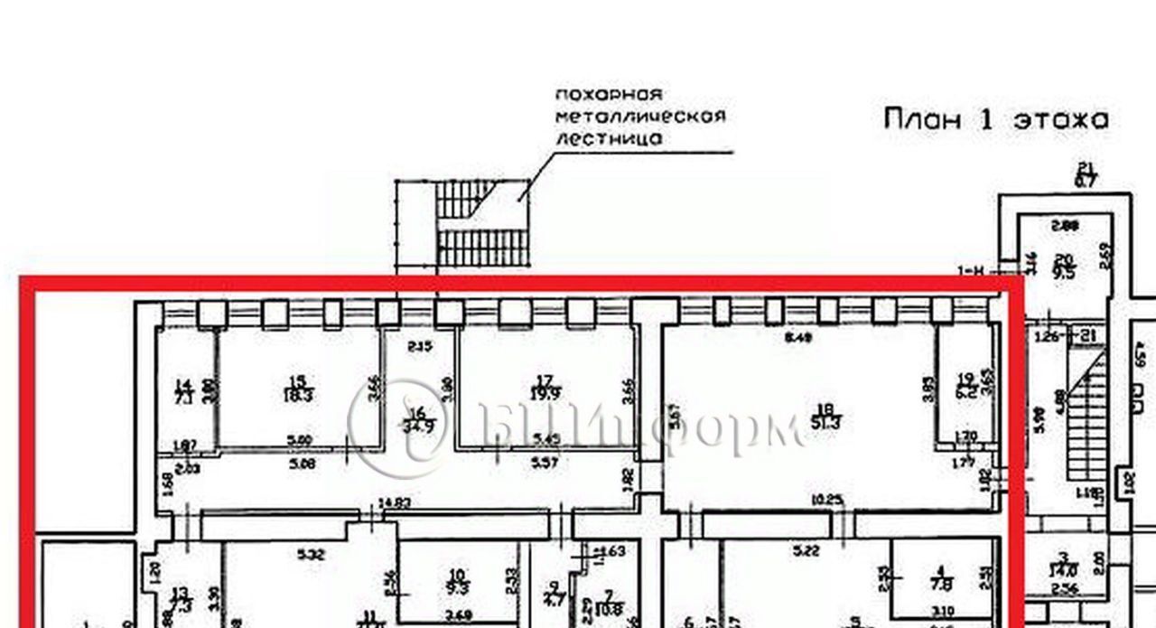 офис г Санкт-Петербург метро Горьковская наб Петроградская 16 округ Посадский, Петроградка фото 10