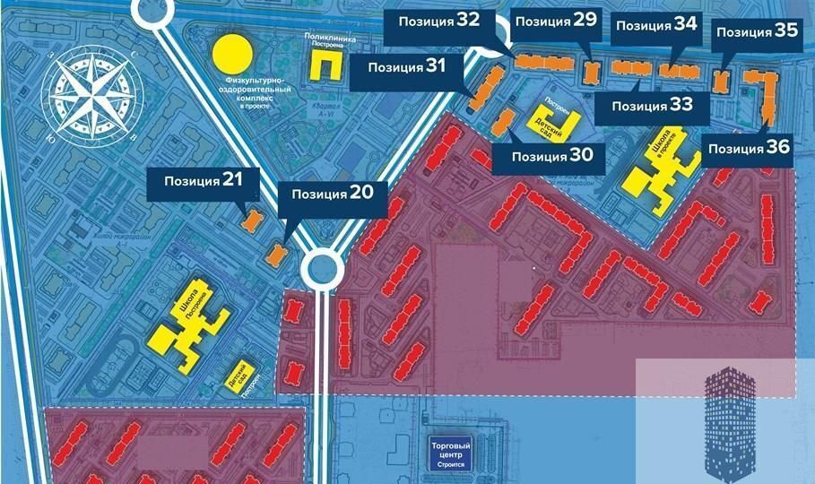 квартира г Воронеж р-н Советский Шилово ул Острогожская поз. 33 фото 2