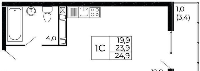 р-н Советский Левенцовский XI мкр, кв-л 11-6, стр. 11-6-3 фото