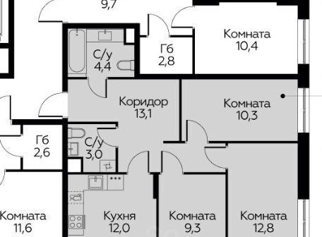 п Филимонковское д Середнево ЖК «Цветочные Поляны Экопарк» Филатов Луг, к 6 фото