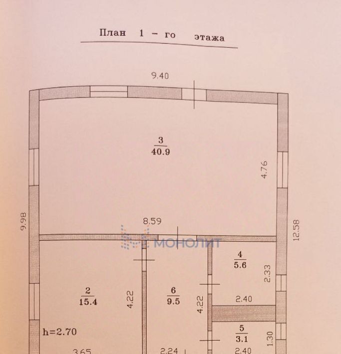 дом г Бор Возрождение тер., ул. Гулаева, 85 фото 9