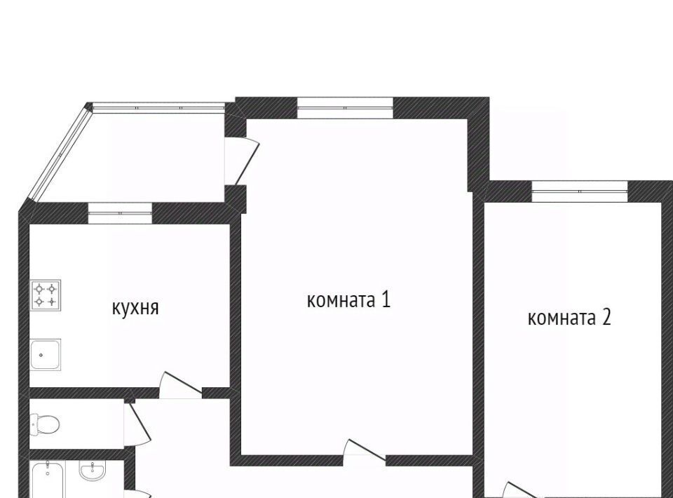 квартира г Сургут ул Декабристов 3 7-й фото 2