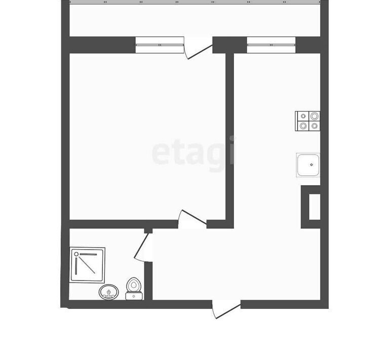 квартира г Улан-Удэ р-н Октябрьский ул Ключевская 60б/4 ЖК «Ангара-2» фото 1