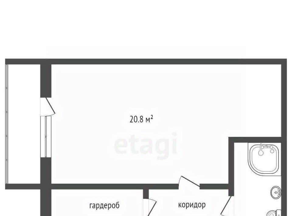 комната г Тамбов р-н Октябрьский ул Магистральная 8 фото 17