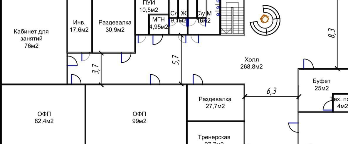 свободного назначения г Москва метро Нагатинская проезд Нагатинский 1-й 2с/17 фото 3