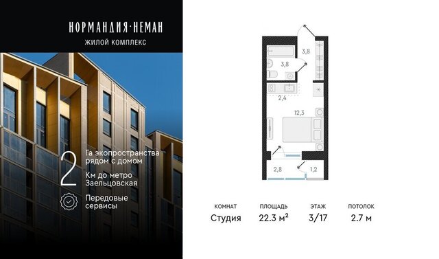 р-н Заельцовский Заельцовская дом 64 ЖК Нормандия-Неман фото