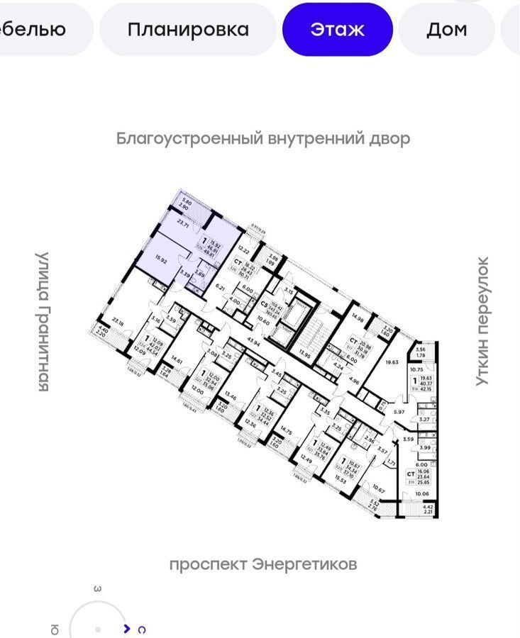 квартира г Санкт-Петербург метро Ладожская пр-кт Заневский 65 литер А фото 8