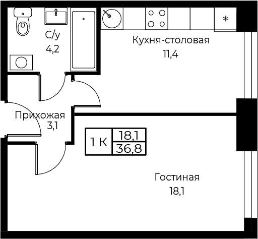 квартира г Москва ул Намёткина 10д Воронцовская фото 1