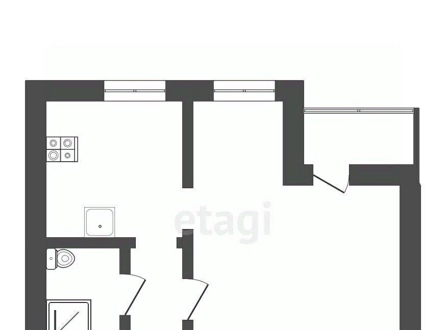 квартира г Санкт-Петербург метро Девяткино ул Чарушинская 24к/1 ЖК «Цветной город» округ Полюстрово фото 2