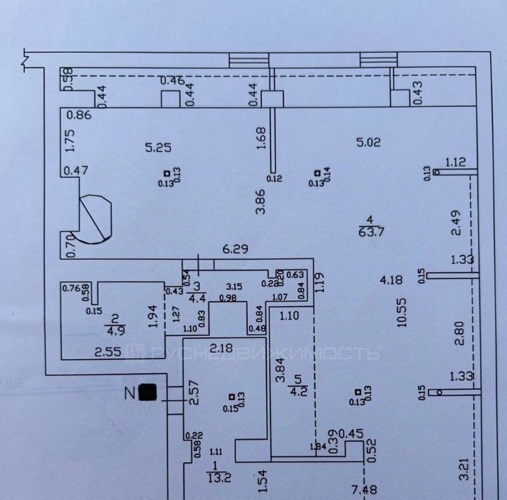 квартира г Киров р-н Ленинский ул Герцена 56 фото 2