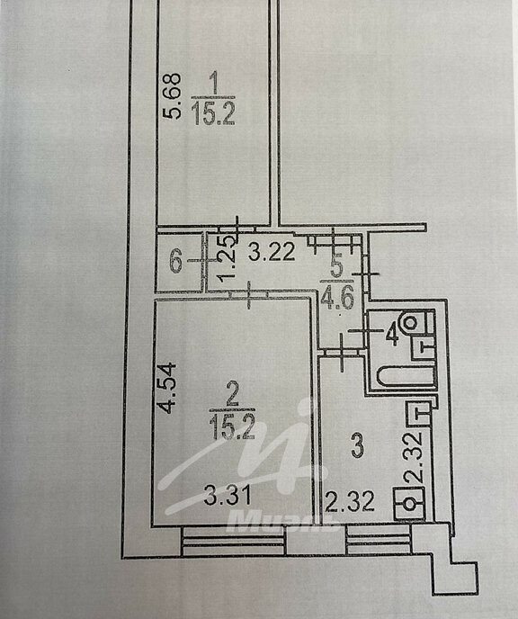 квартира г Москва метро Сходненская б-р Яна Райниса 19к/2 фото 14