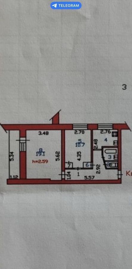 квартира г Иваново р-н Советский ул Базисная 25 фото 1