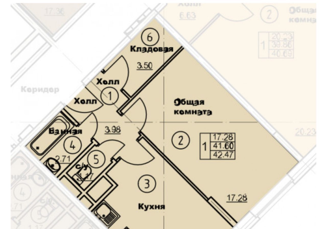 квартира городской округ Солнечногорск рп Менделеево ул Куйбышева 24к/1 Зеленоград — Крюково фото 18