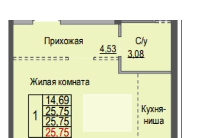 квартира г Реутов ул Транспортная 27 Никольское фото 16