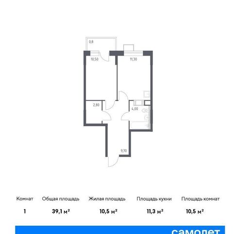 ЖК «Цветочные Поляны Экопарк» р-н Филимонковское, Новомосковский административный округ, Филимонковский район, к 6 фото