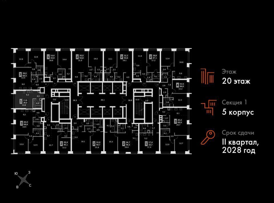 квартира г Москва САО 3-й Хорошевский проезд, 3А фото 2