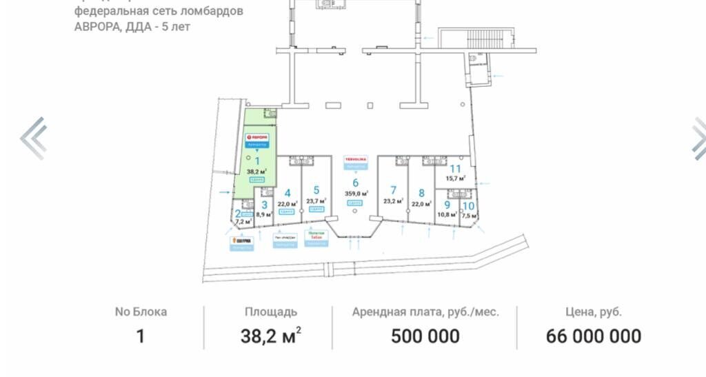 свободного назначения г Москва метро Перово ул 2-я Владимирская 38/18 фото 3