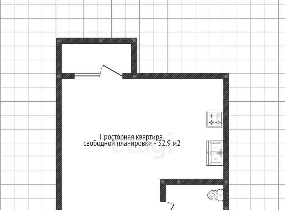 квартира р-н Тахтамукайский аул Новая Адыгея ул Бжегокайская 90/5к 1 Старобжегокайское с/пос, аул фото 15