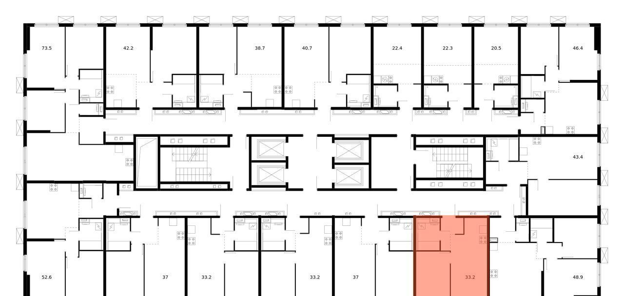 квартира г Москва метро Бибирево ш Алтуфьевское 2/2 ЖК Алтуфьевское 53 муниципальный округ Алтуфьевский фото 2