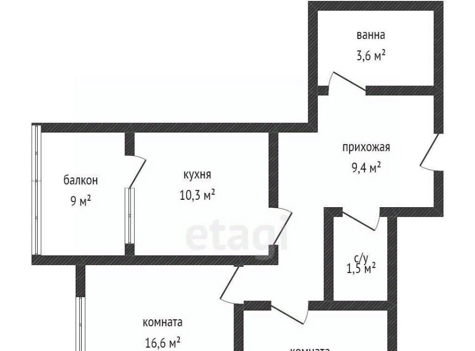 квартира г Краснодар р-н Карасунский ул Автолюбителей 1дк/3 ЖК «Парусная Регата» фото 12