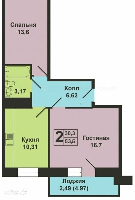 квартира р-н Лаишевский с Усады ул Сиреневая 10 ЖК «Южный Парк» Аметьево фото 30