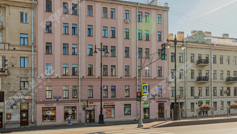 квартира г Санкт-Петербург метро Фрунзенская р-н Московская Застава пр-кт Московский 74 фото 1