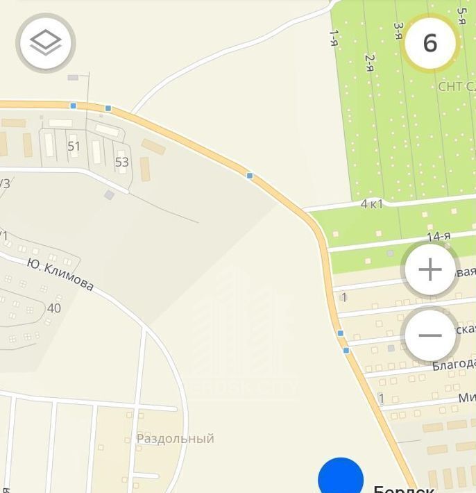 земля г Бердск жилой район «Раздольный» фото 4