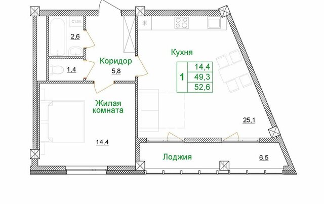 г Старый Оскол микрорайон Космос 11 фото