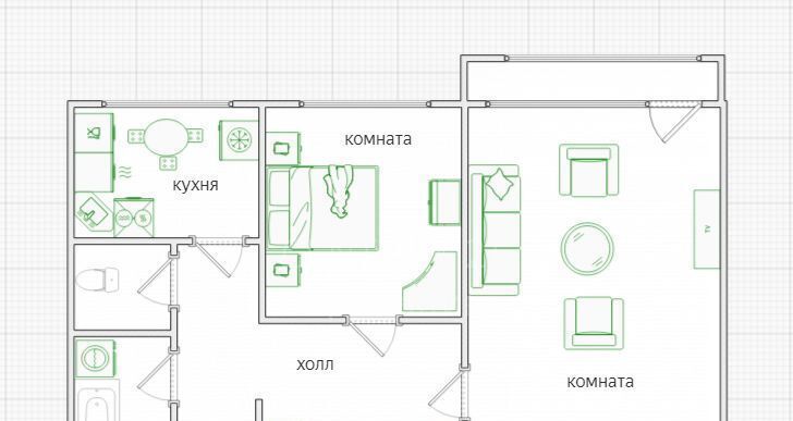 квартира г Москва метро Некрасовка ул Недорубова 20к/2 муниципальный округ Некрасовка фото 4