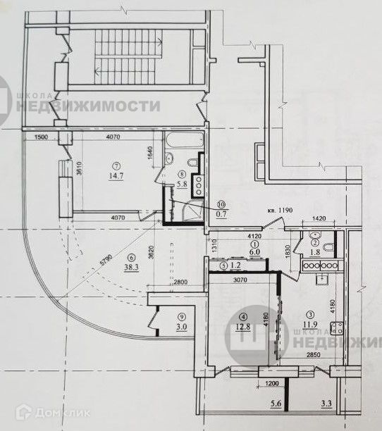 квартира г Санкт-Петербург пр-кт Народного Ополчения 10 Кировский фото 2