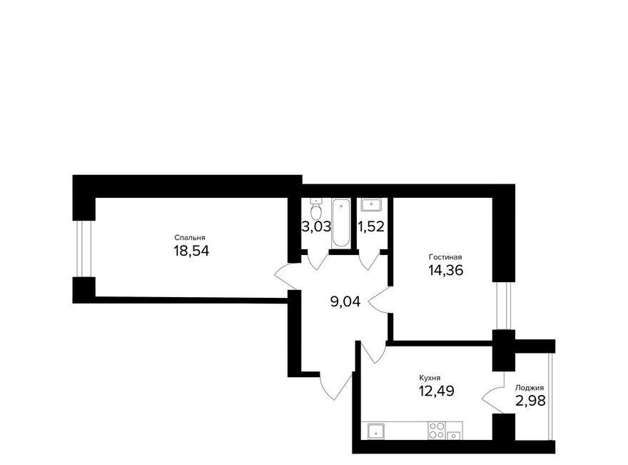 квартира г Ярославль р-н Дзержинский ул Александра Додонова 10к/5 фото 1