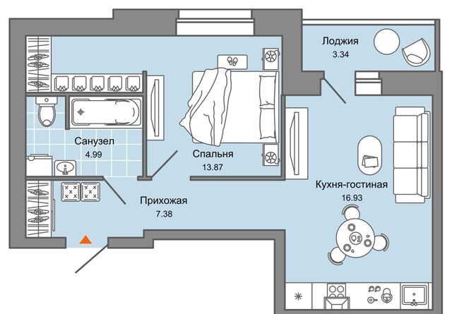 р-н Ленинский ул Дмитрия Козулева 2 фото