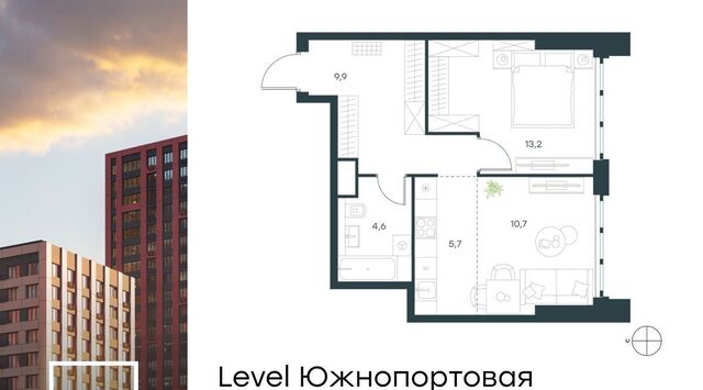 метро Кожуховская ЖК Левел Южнопортовая 3 муниципальный округ Печатники фото