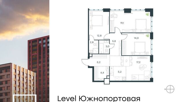 метро Кожуховская ЖК Левел Южнопортовая 2 муниципальный округ Печатники фото