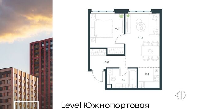 метро Кожуховская ЖК Левел Южнопортовая 13 муниципальный округ Печатники фото