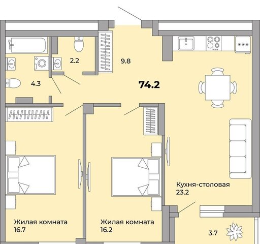 р-н Орджоникидзевский Уралмаш ул. Донбасская, д. 21 фото