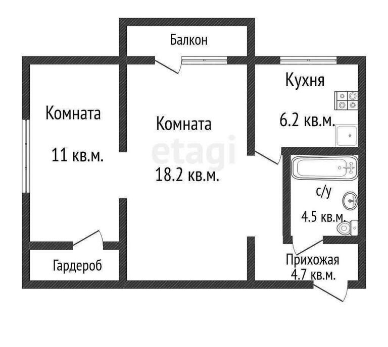 квартира г Краснодар р-н Карасунский ул Ставропольская 109 фото 9