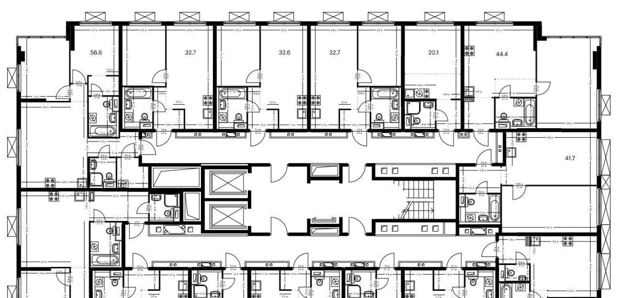 квартира г Москва метро Окружная Большая Академическая 85 к 3. 3 фото 2